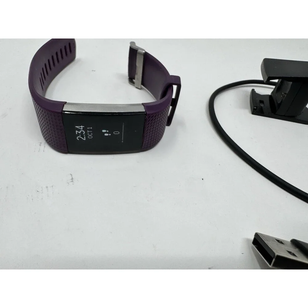 Fitbit Charge 2 FB407 Activity Fitness Tracker & Charger